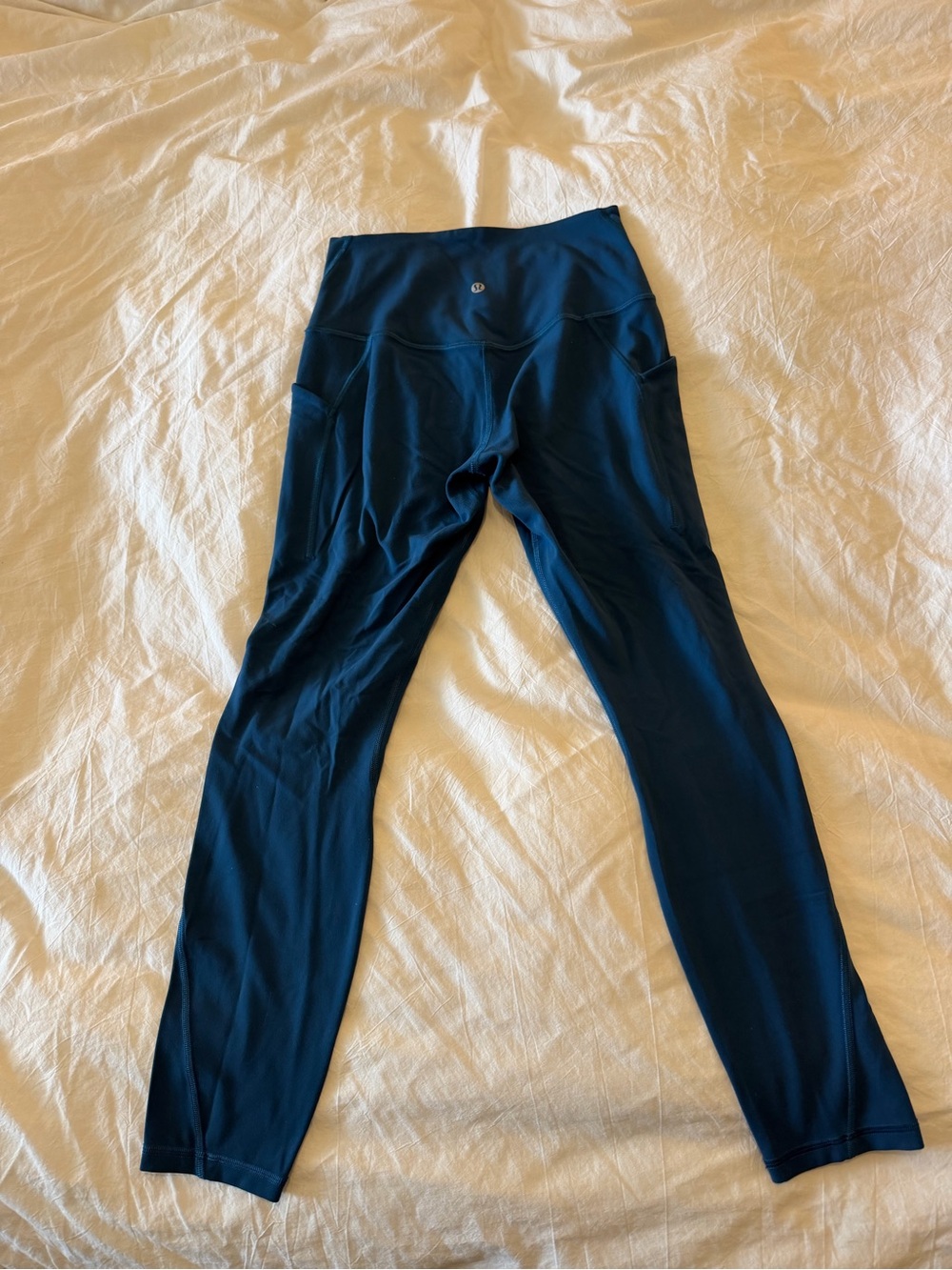 Lululemon Blue Leggings size 6 - Picture 2 of 6